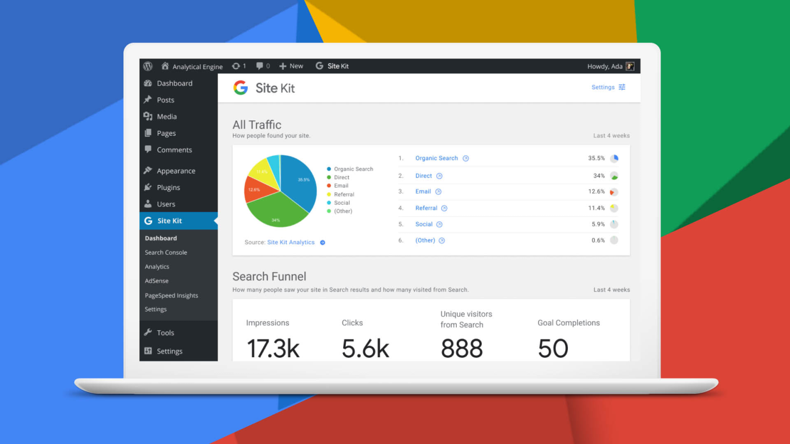 Site Kit от Google
